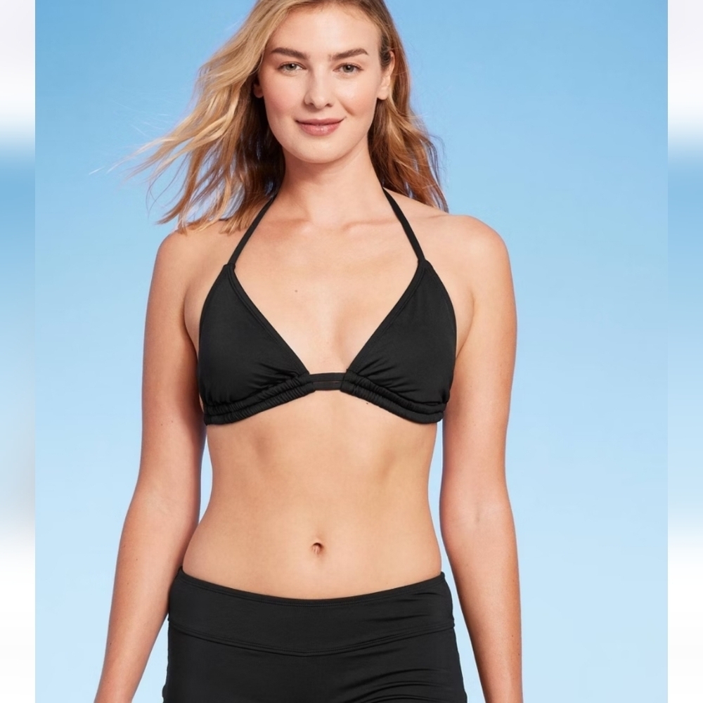 Women's Double Tunnel Bikini Top & Bottom - Kona Sol Black L (12-14)